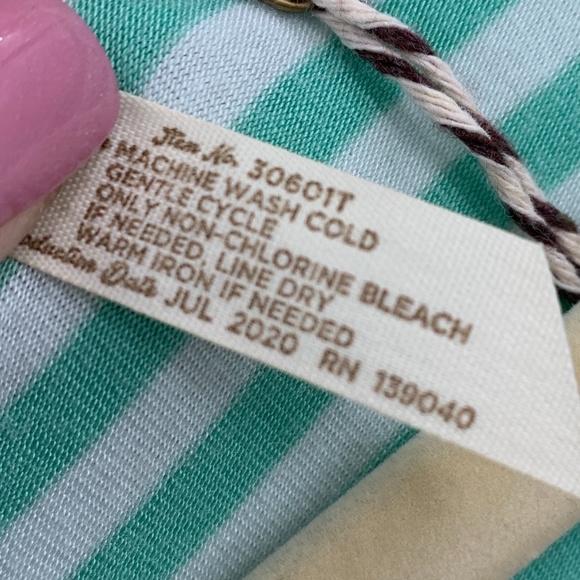 Matilda Jane Talk Tomorrow Striped Polka Dot Top Sz S - Picture 7 of 14